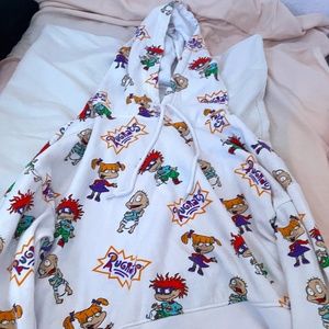 RugRats Cropped Hoodie